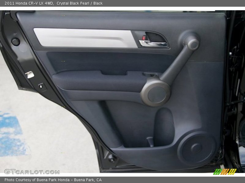 Crystal Black Pearl / Black 2011 Honda CR-V LX 4WD
