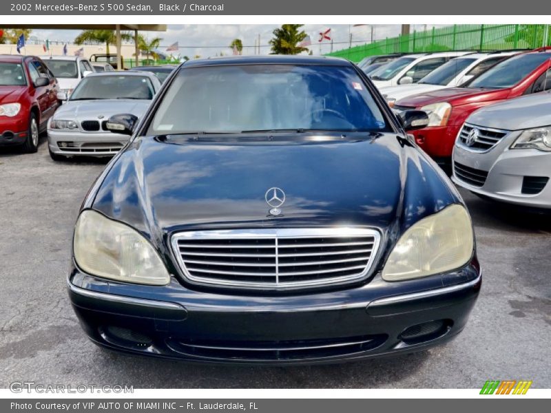 Black / Charcoal 2002 Mercedes-Benz S 500 Sedan