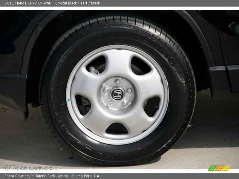 Crystal Black Pearl / Black 2011 Honda CR-V LX 4WD