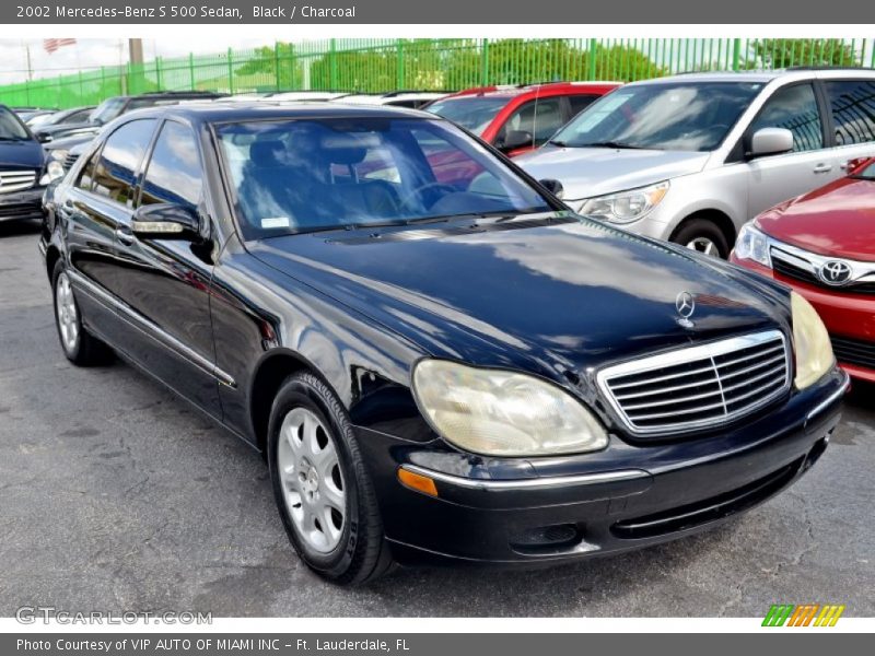 Black / Charcoal 2002 Mercedes-Benz S 500 Sedan
