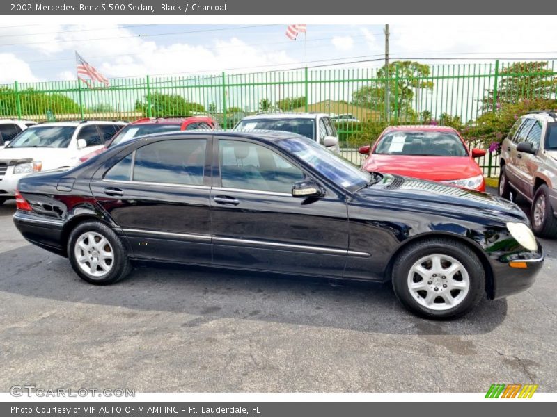 Black / Charcoal 2002 Mercedes-Benz S 500 Sedan