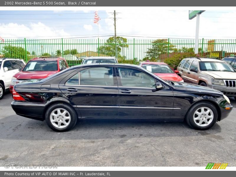 Black / Charcoal 2002 Mercedes-Benz S 500 Sedan