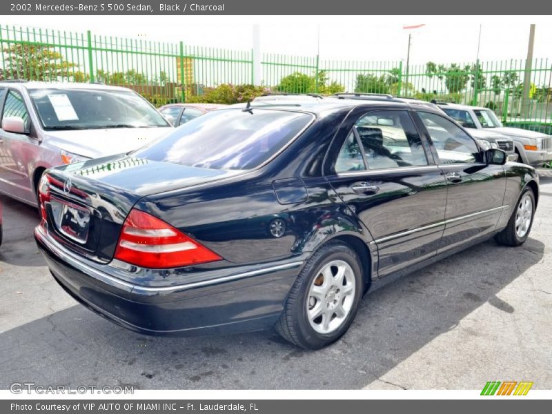 Black / Charcoal 2002 Mercedes-Benz S 500 Sedan