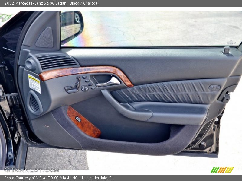Black / Charcoal 2002 Mercedes-Benz S 500 Sedan