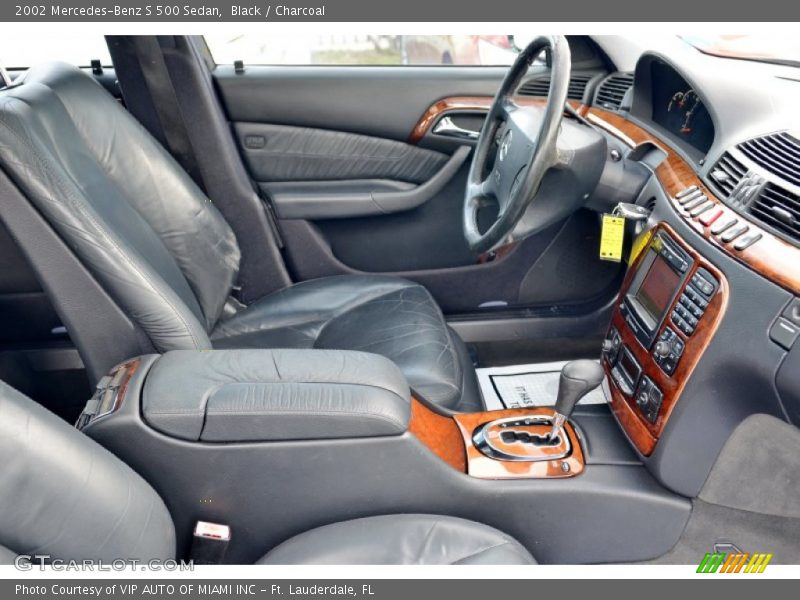 Black / Charcoal 2002 Mercedes-Benz S 500 Sedan