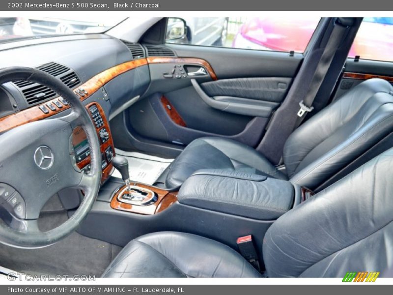 Black / Charcoal 2002 Mercedes-Benz S 500 Sedan