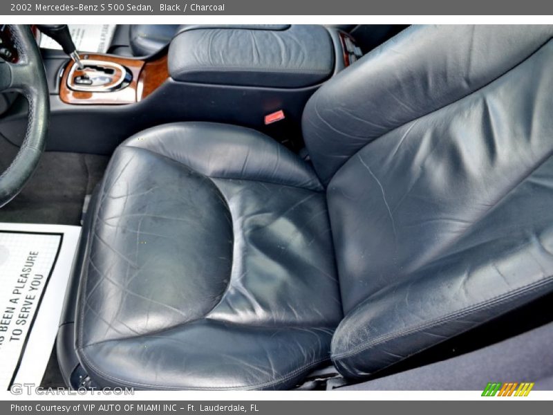 Black / Charcoal 2002 Mercedes-Benz S 500 Sedan