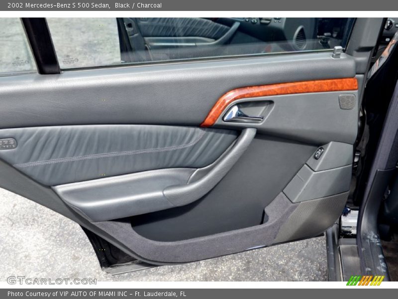 Black / Charcoal 2002 Mercedes-Benz S 500 Sedan