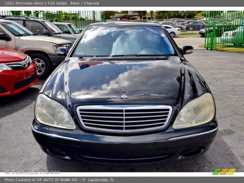 Black / Charcoal 2002 Mercedes-Benz S 500 Sedan