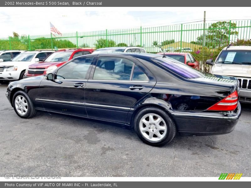 Black / Charcoal 2002 Mercedes-Benz S 500 Sedan