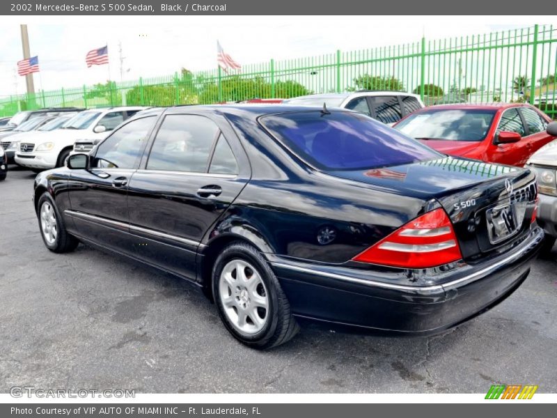 Black / Charcoal 2002 Mercedes-Benz S 500 Sedan