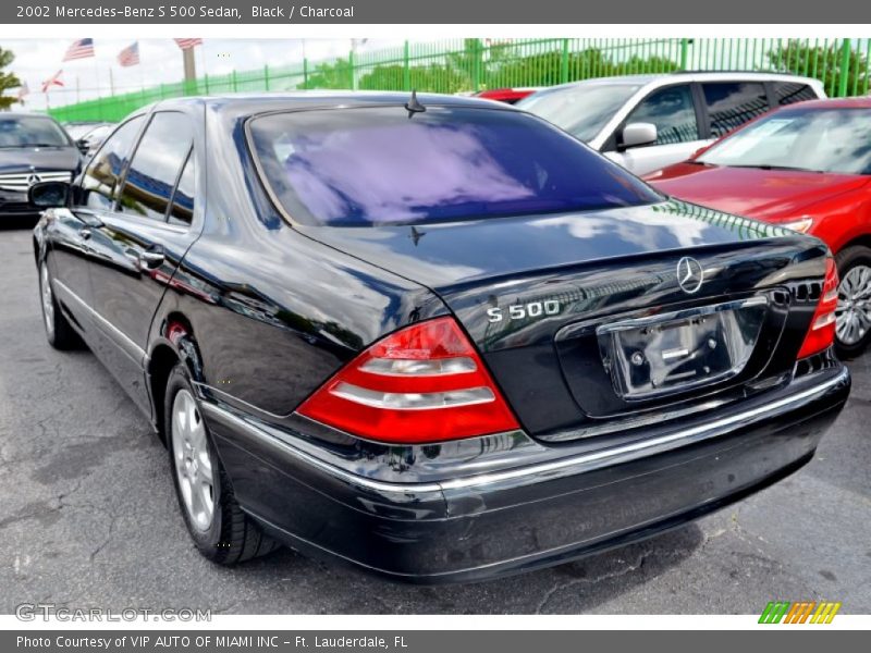Black / Charcoal 2002 Mercedes-Benz S 500 Sedan