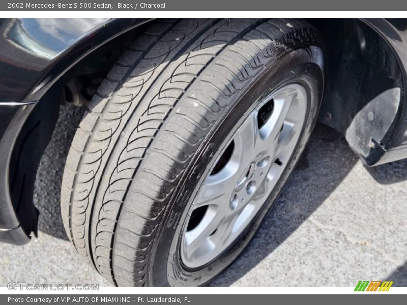 Black / Charcoal 2002 Mercedes-Benz S 500 Sedan