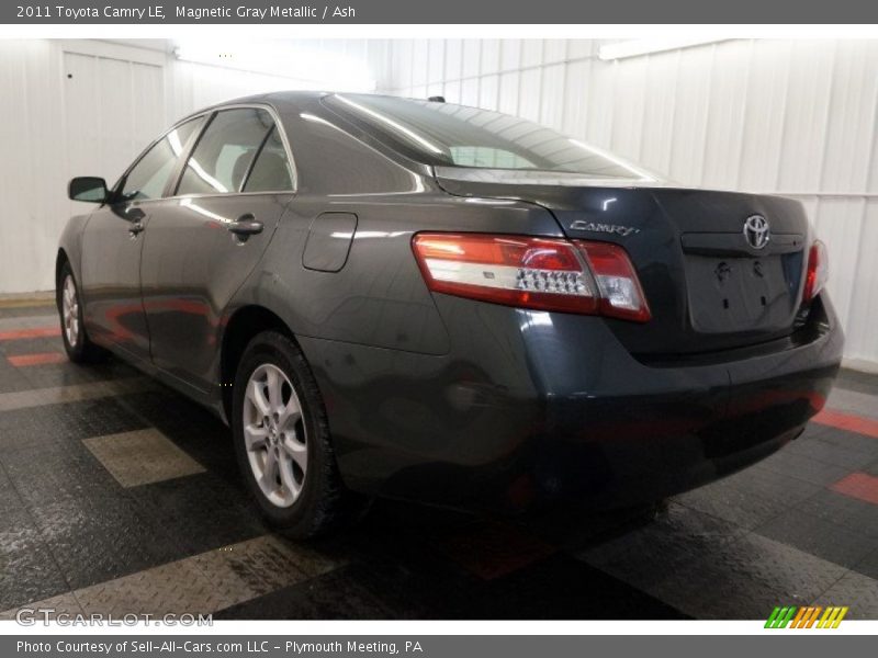 Magnetic Gray Metallic / Ash 2011 Toyota Camry LE