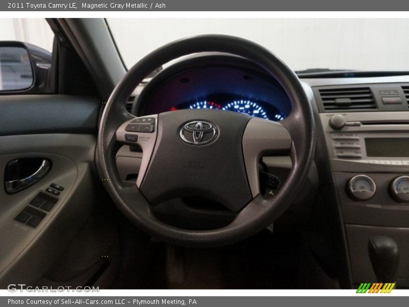 Magnetic Gray Metallic / Ash 2011 Toyota Camry LE