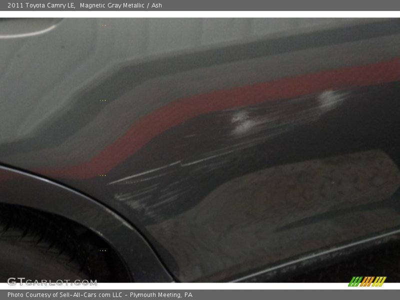 Magnetic Gray Metallic / Ash 2011 Toyota Camry LE