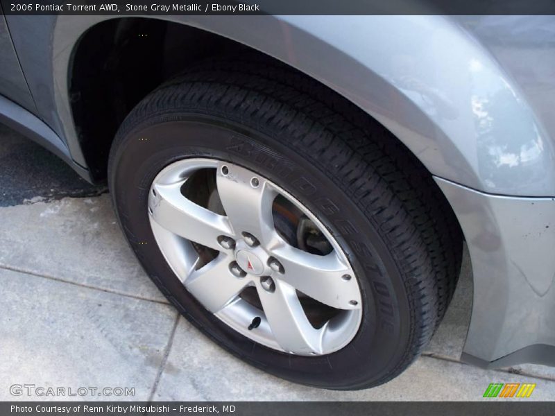 Stone Gray Metallic / Ebony Black 2006 Pontiac Torrent AWD