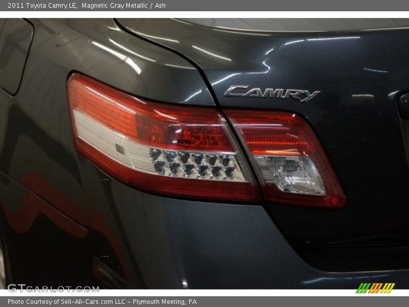 Magnetic Gray Metallic / Ash 2011 Toyota Camry LE