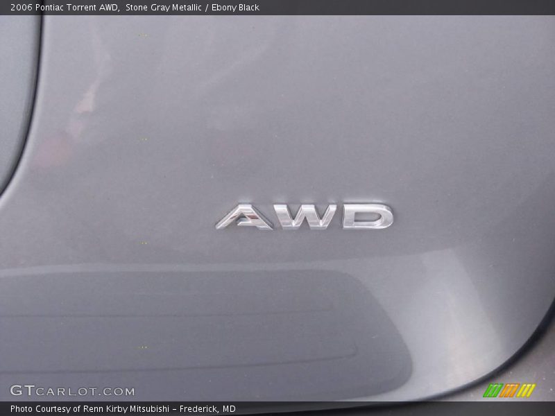 Stone Gray Metallic / Ebony Black 2006 Pontiac Torrent AWD