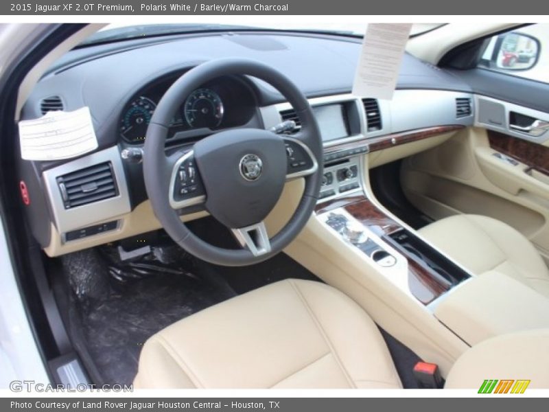 Barley/Warm Charcoal Interior - 2015 XF 2.0T Premium 
