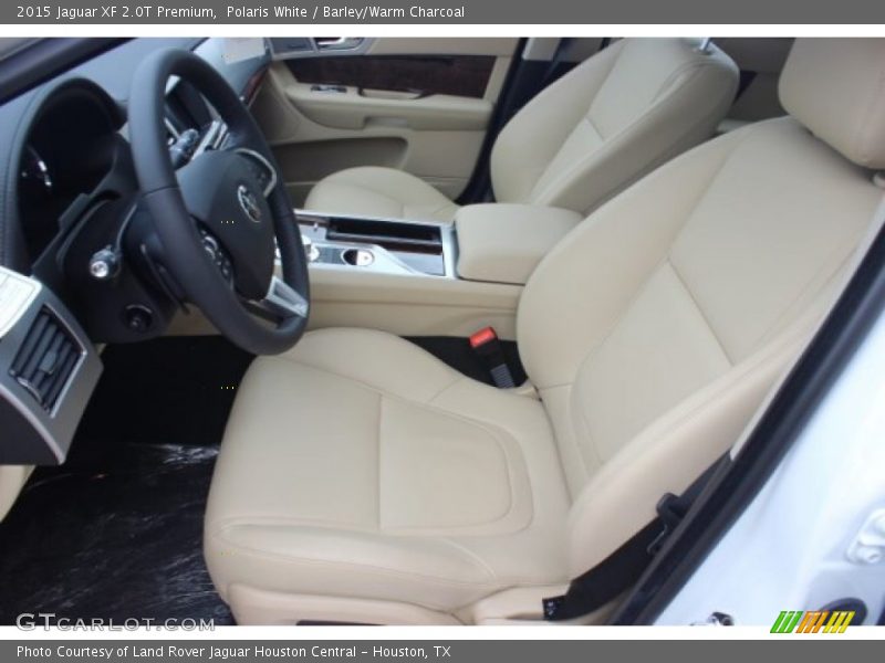 Front Seat of 2015 XF 2.0T Premium