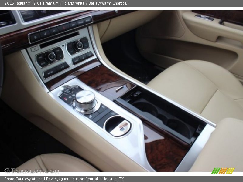 Polaris White / Barley/Warm Charcoal 2015 Jaguar XF 2.0T Premium