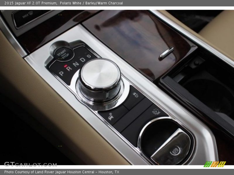 Polaris White / Barley/Warm Charcoal 2015 Jaguar XF 2.0T Premium