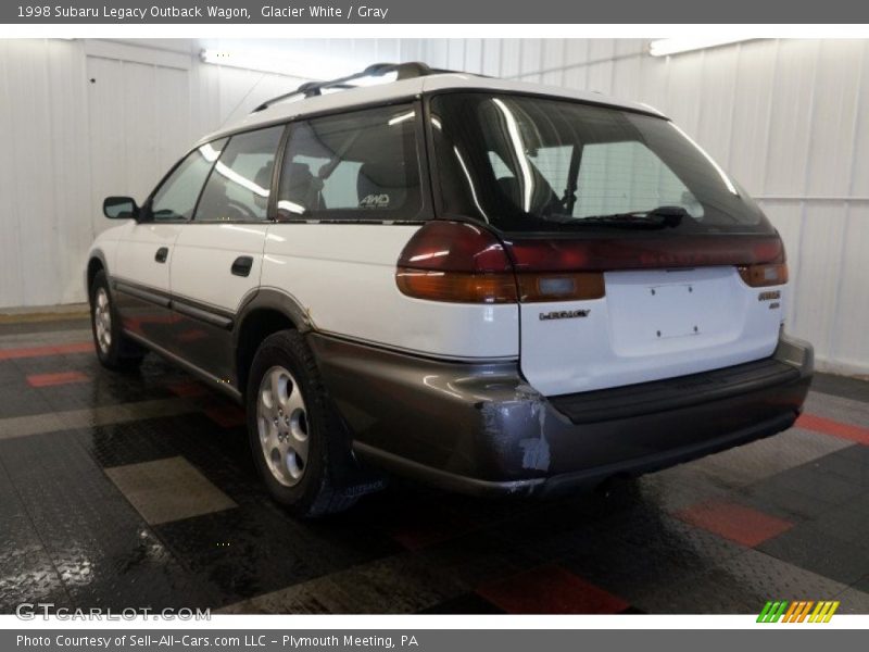 Glacier White / Gray 1998 Subaru Legacy Outback Wagon