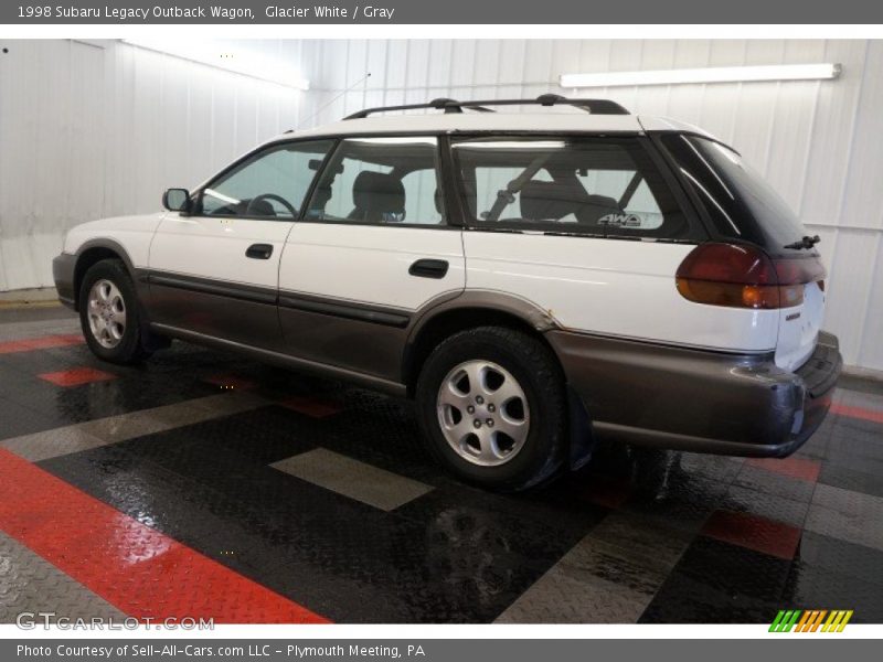 Glacier White / Gray 1998 Subaru Legacy Outback Wagon