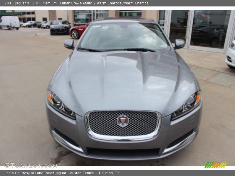 Lunar Grey Metallic / Warm Charcoal/Warm Charcoal 2015 Jaguar XF 2.0T Premium