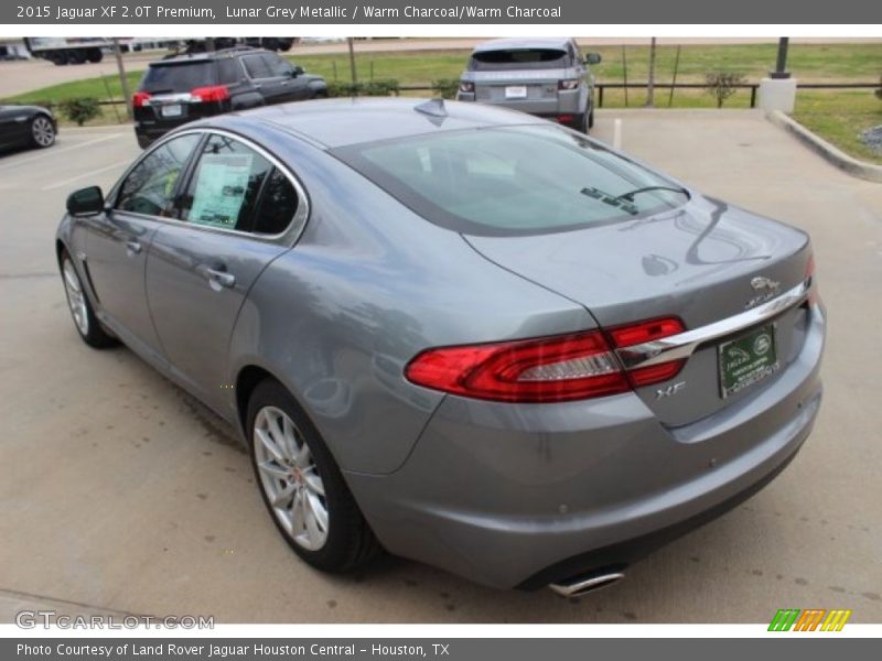 Lunar Grey Metallic / Warm Charcoal/Warm Charcoal 2015 Jaguar XF 2.0T Premium