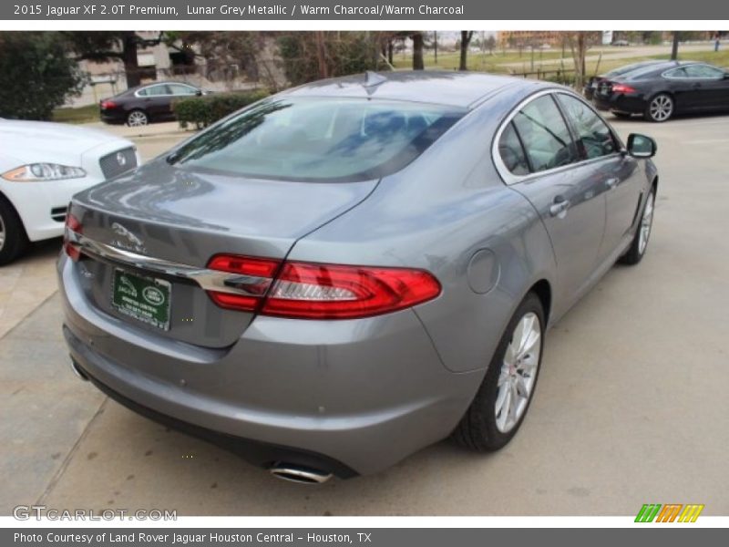 Lunar Grey Metallic / Warm Charcoal/Warm Charcoal 2015 Jaguar XF 2.0T Premium