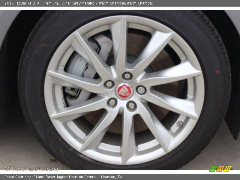 Lunar Grey Metallic / Warm Charcoal/Warm Charcoal 2015 Jaguar XF 2.0T Premium