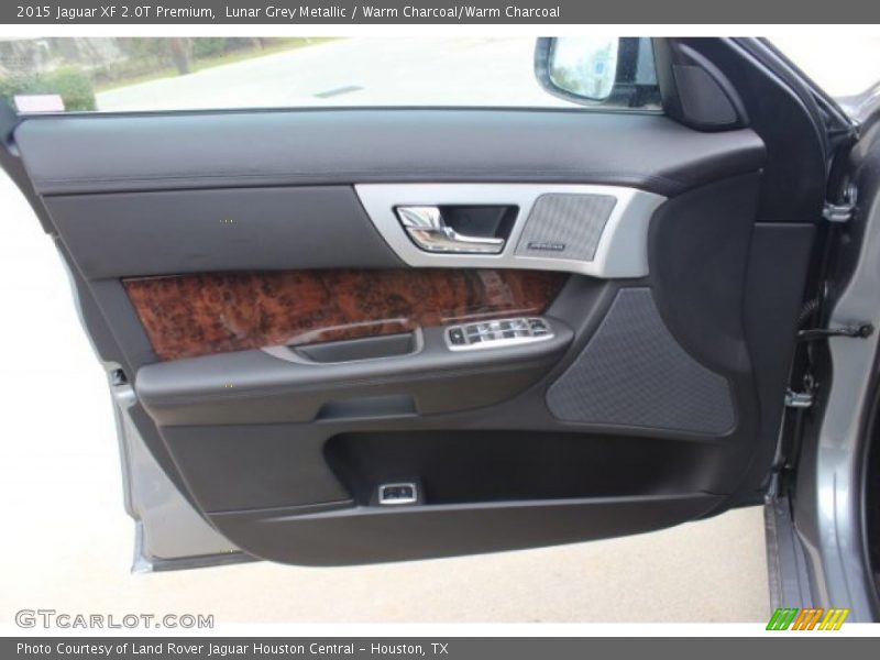 Lunar Grey Metallic / Warm Charcoal/Warm Charcoal 2015 Jaguar XF 2.0T Premium
