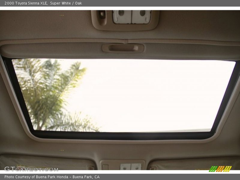 Super White / Oak 2000 Toyota Sienna XLE