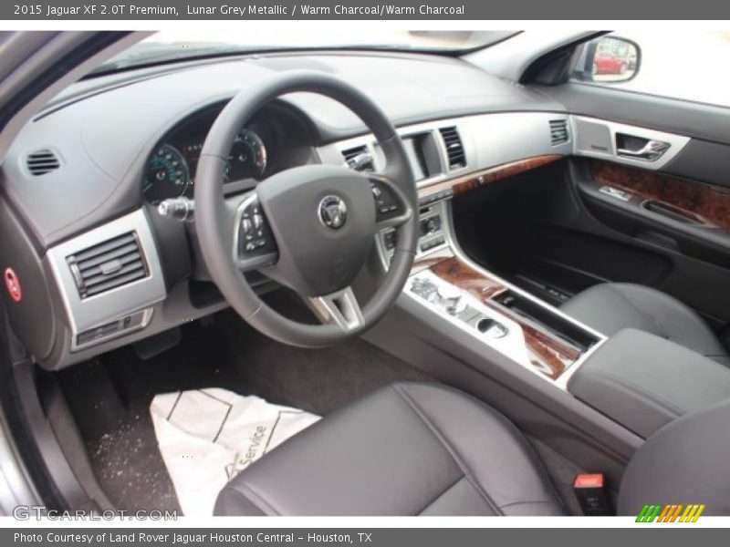 Lunar Grey Metallic / Warm Charcoal/Warm Charcoal 2015 Jaguar XF 2.0T Premium