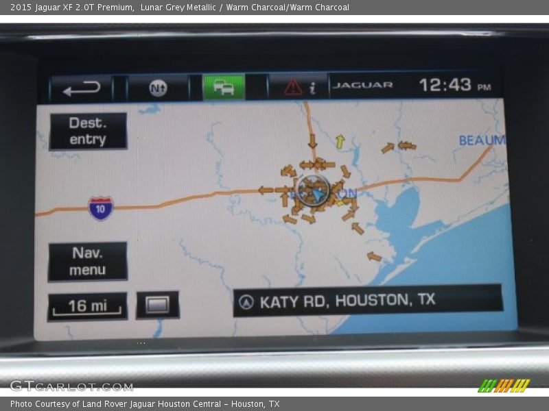 Lunar Grey Metallic / Warm Charcoal/Warm Charcoal 2015 Jaguar XF 2.0T Premium