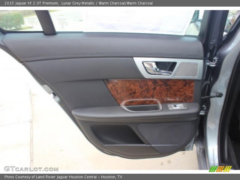 Lunar Grey Metallic / Warm Charcoal/Warm Charcoal 2015 Jaguar XF 2.0T Premium