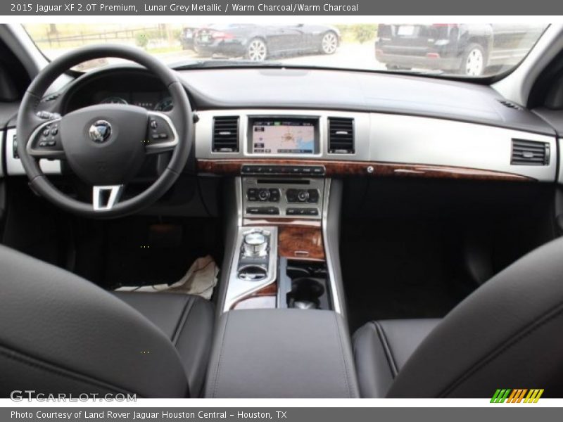 Lunar Grey Metallic / Warm Charcoal/Warm Charcoal 2015 Jaguar XF 2.0T Premium