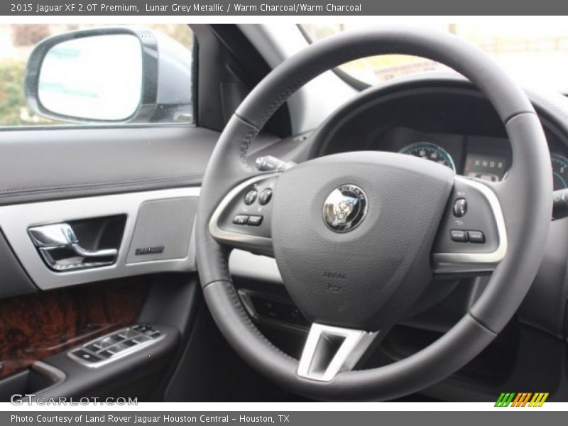 Lunar Grey Metallic / Warm Charcoal/Warm Charcoal 2015 Jaguar XF 2.0T Premium