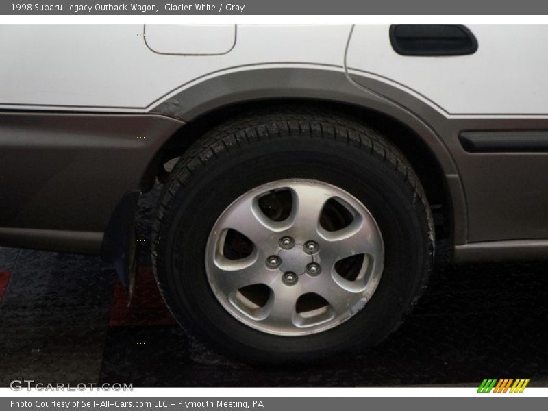 Glacier White / Gray 1998 Subaru Legacy Outback Wagon