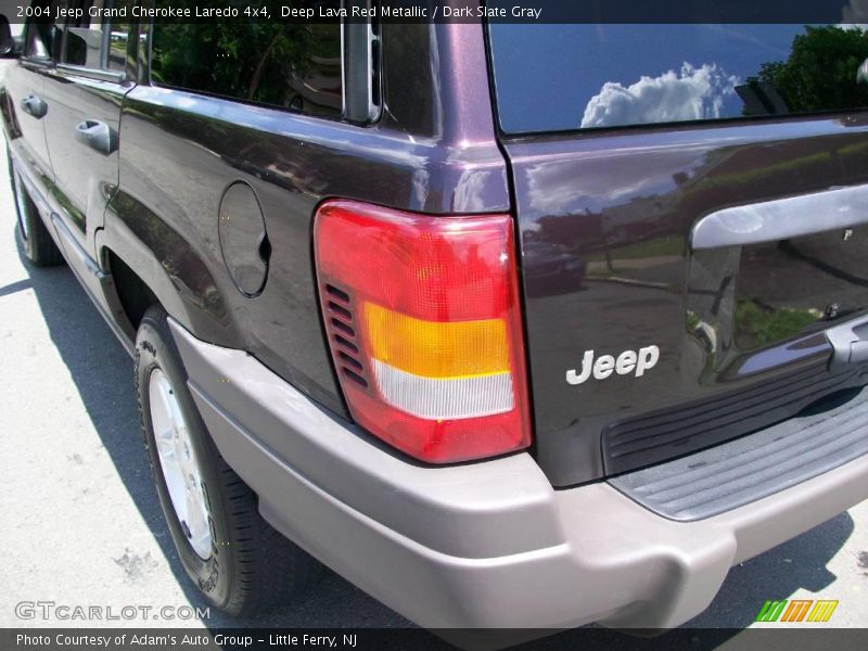 Deep Lava Red Metallic / Dark Slate Gray 2004 Jeep Grand Cherokee Laredo 4x4