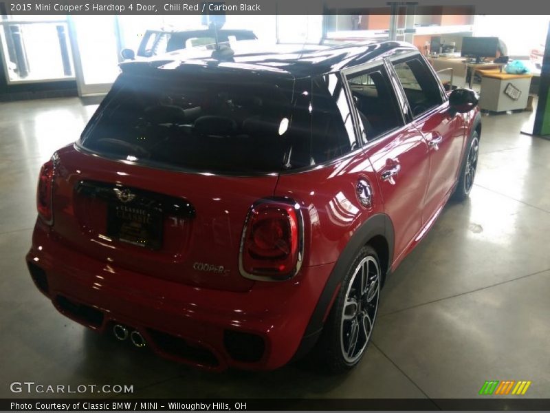Chili Red / Carbon Black 2015 Mini Cooper S Hardtop 4 Door