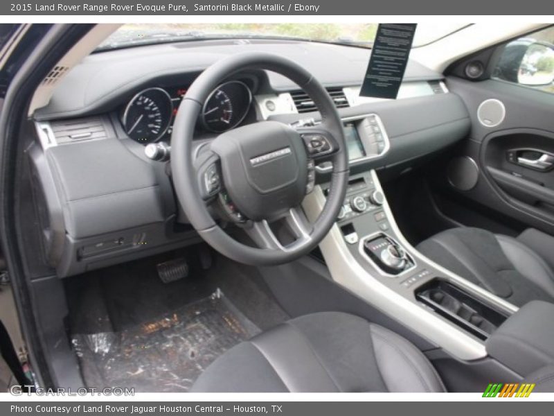 Ebony Interior - 2015 Range Rover Evoque Pure 