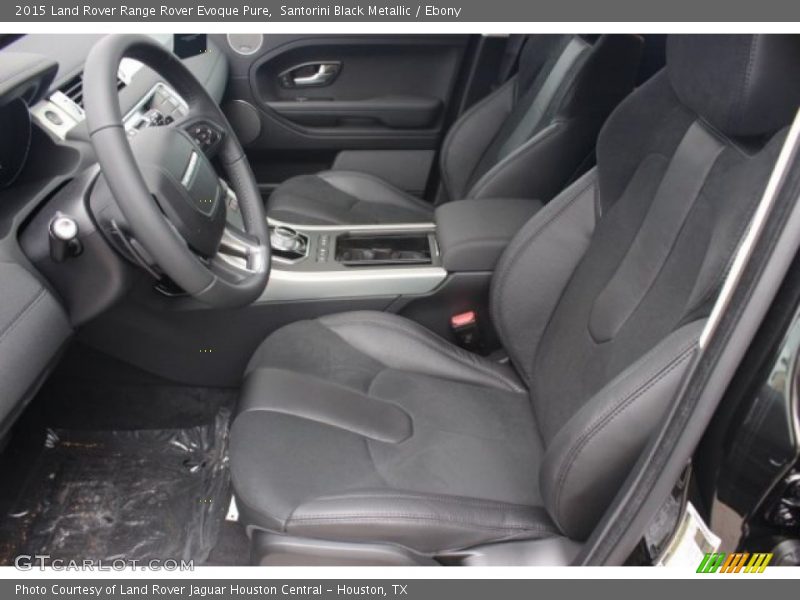 Front Seat of 2015 Range Rover Evoque Pure