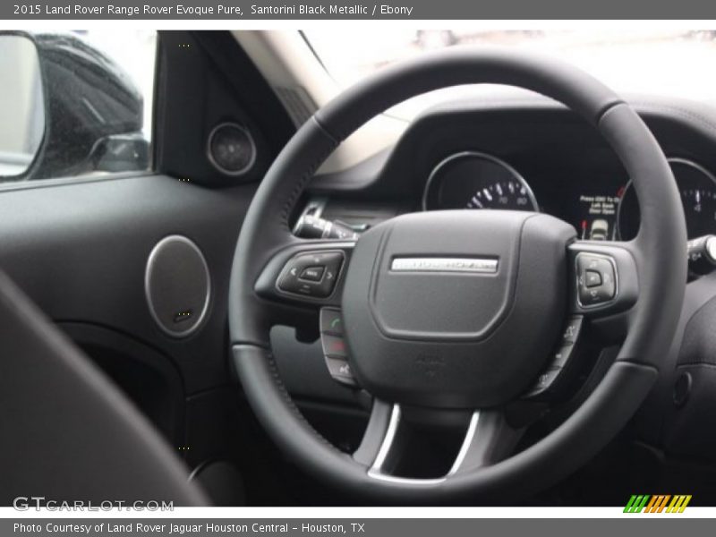 Santorini Black Metallic / Ebony 2015 Land Rover Range Rover Evoque Pure