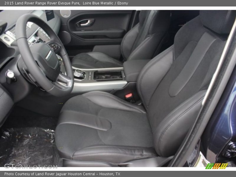 Loire Blue Metallic / Ebony 2015 Land Rover Range Rover Evoque Pure