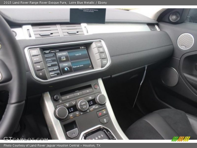 Loire Blue Metallic / Ebony 2015 Land Rover Range Rover Evoque Pure