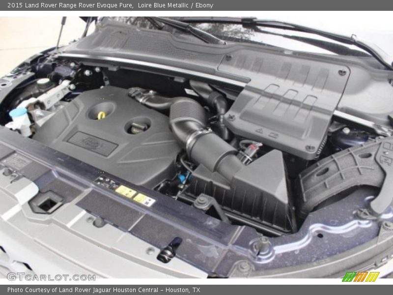  2015 Range Rover Evoque Pure Engine - 2.0 Liter DI Turbocharged DOHC 16-Valve VVT 4 Cylinder