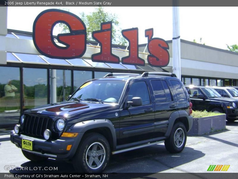 Black / Medium Slate Gray 2006 Jeep Liberty Renegade 4x4
